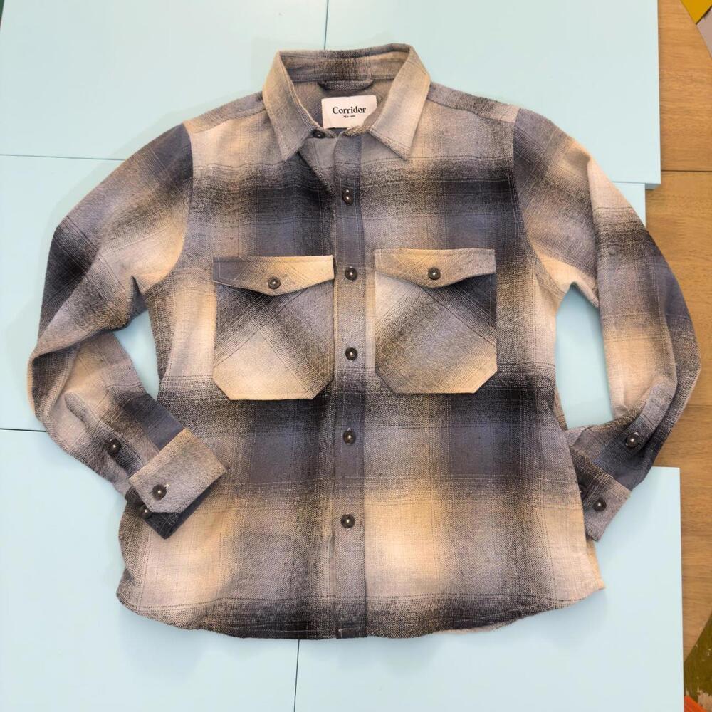 Corridor NYC Ombre Plaid Kingston Jacket